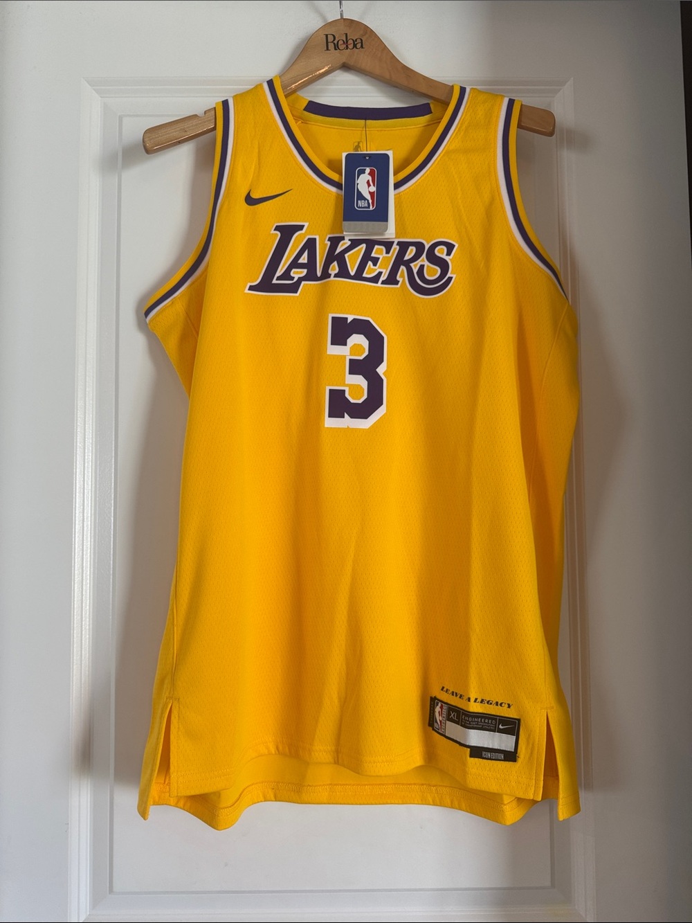 Nike Los Angeles Lakers Davis #3 Jersey (1138)